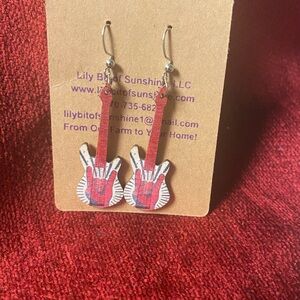 Guitar Earrings